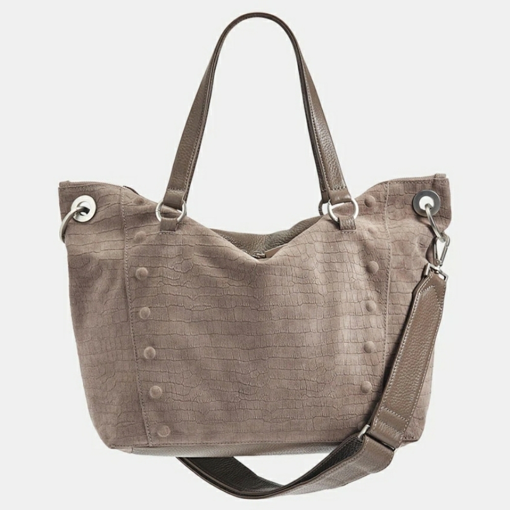New Hammitt Daniel Lrg Bag in Muave/Brushed Silver